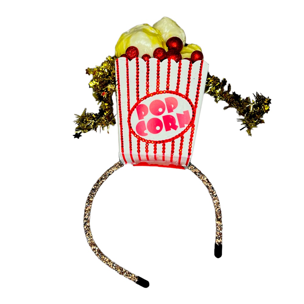 Popcorn Costume Hat 🎩 Handmade